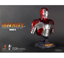 Iron Man 2 Bust 1/4 Iron Man Mark V 24 cm